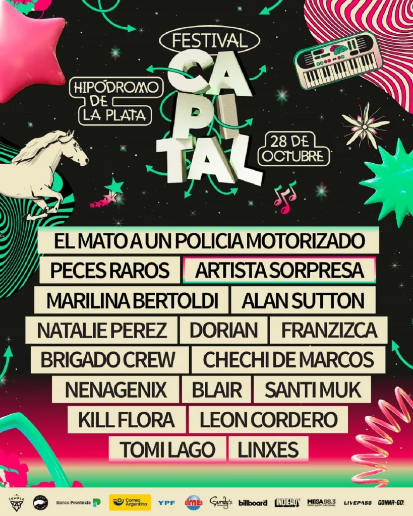 Festival Capital 2023 en La Plata