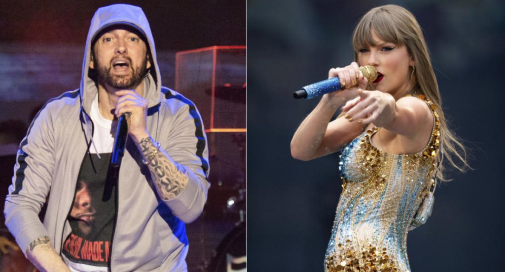 Eminem terminó con el reinado de Taylor Swift